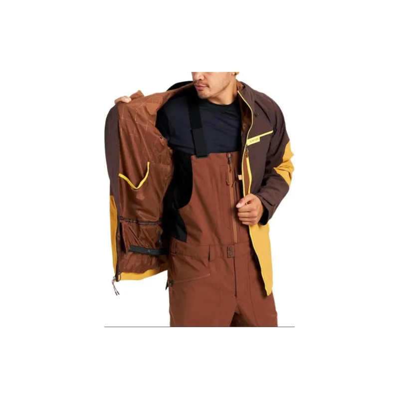 BURTON Peasy Jacket Men's Brown-3
