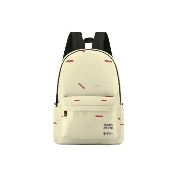 ONRF Polyester Backpack Medium Size Unisex Yellow