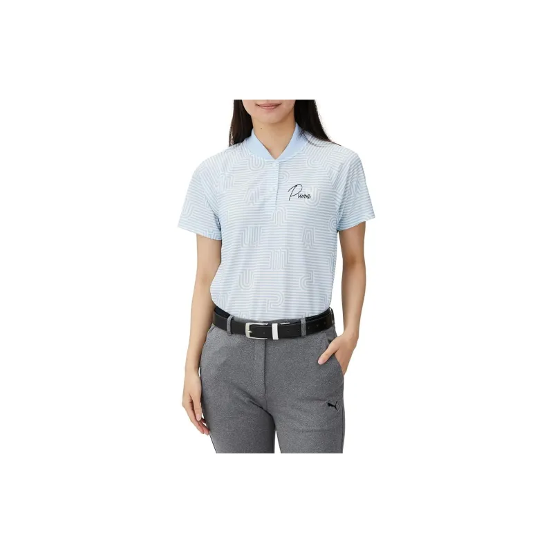 PUMA Polo Shirt Women's Light Blue-2