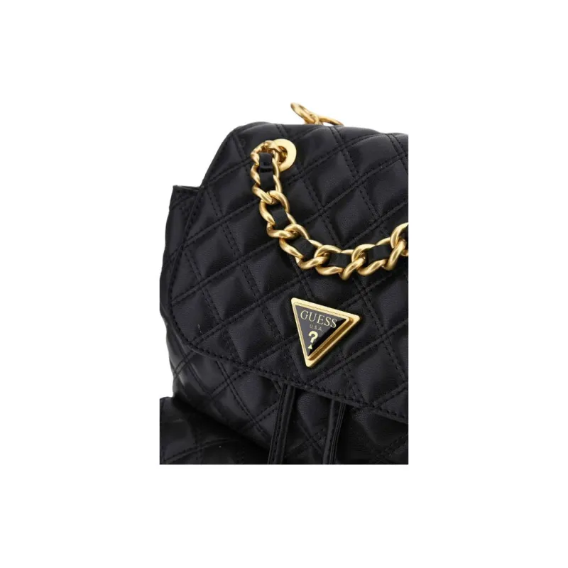 GUESS Artificial Leather Backpack Women's Black-2