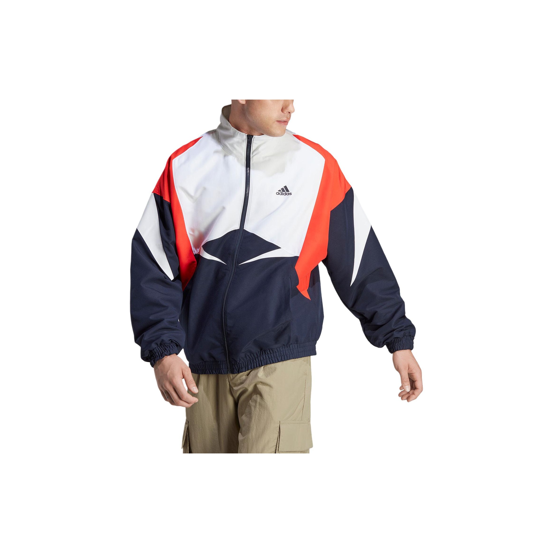Adidas Jackets Men Blue Black L - POIZON