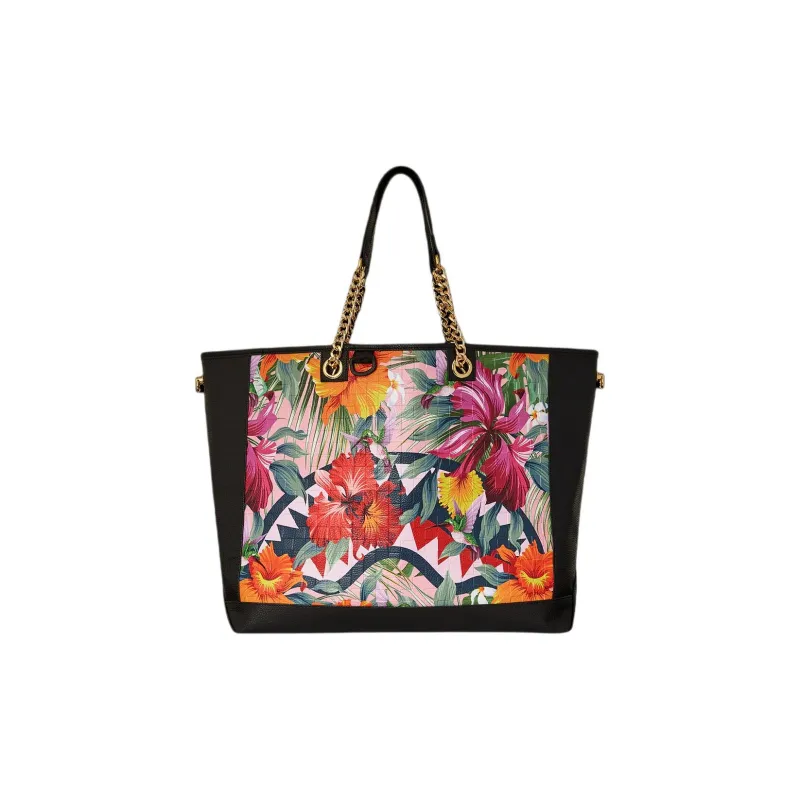 SPRAYGROUND Artificial Leather Tote Bag Shopping Bag Shoulder Bag Handbag Women's Black & Multicolor-2