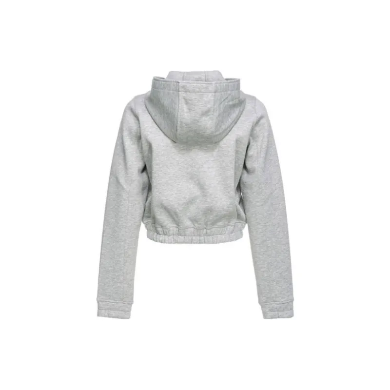 PINKO Cropped Jersey Hoodie-1