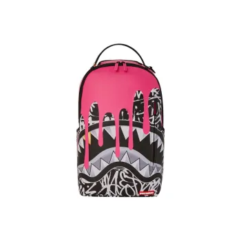 SPRAYGROUND Artificial Leather Backpack Women's Pink Black