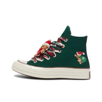 Chuck 70 Converse High 'X Mas Gingerbread & Knit Sock Midnight Clover' Women's