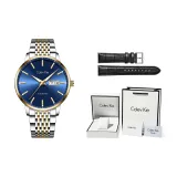 Gold Blue Dial