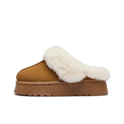 MEXICAN Rubber Sole Quiet Wrap toe Slippers Women's