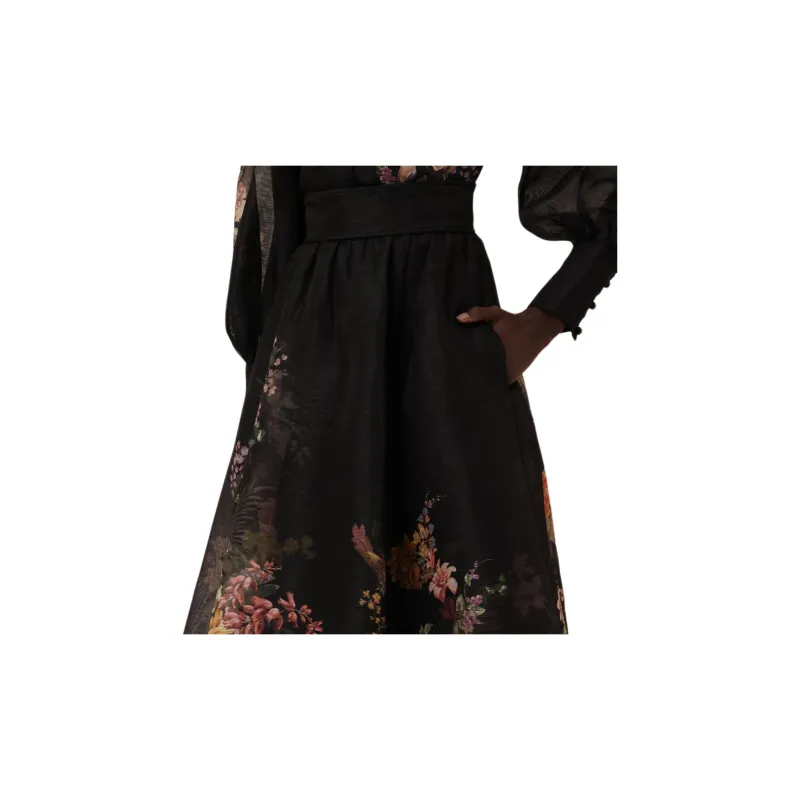 Zimmermann Pavilion Midi Skirt-6