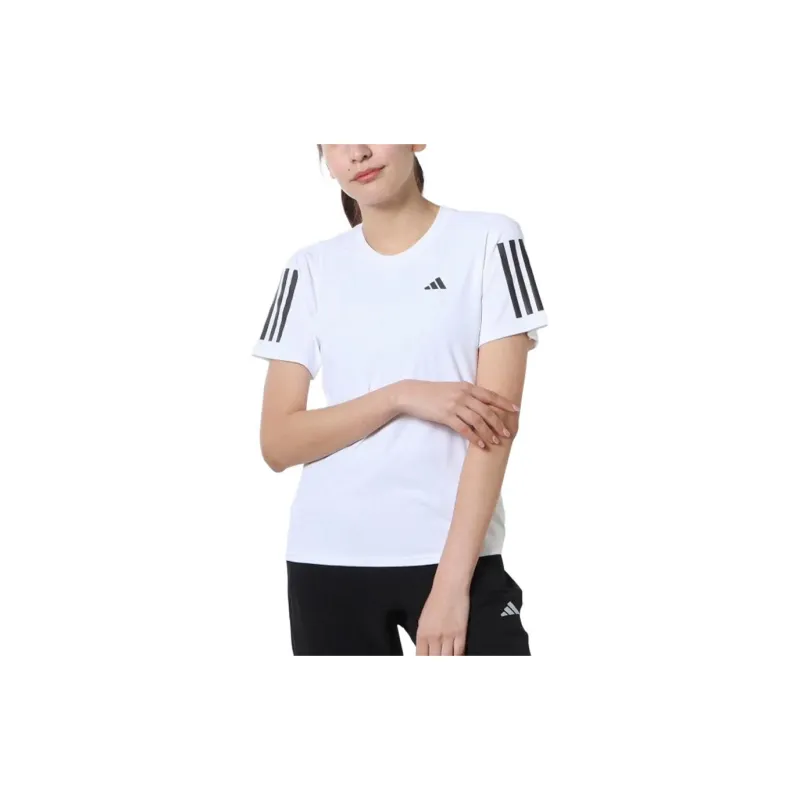 Adidas Free Shipping With AdiClub Own The Run Tee-4