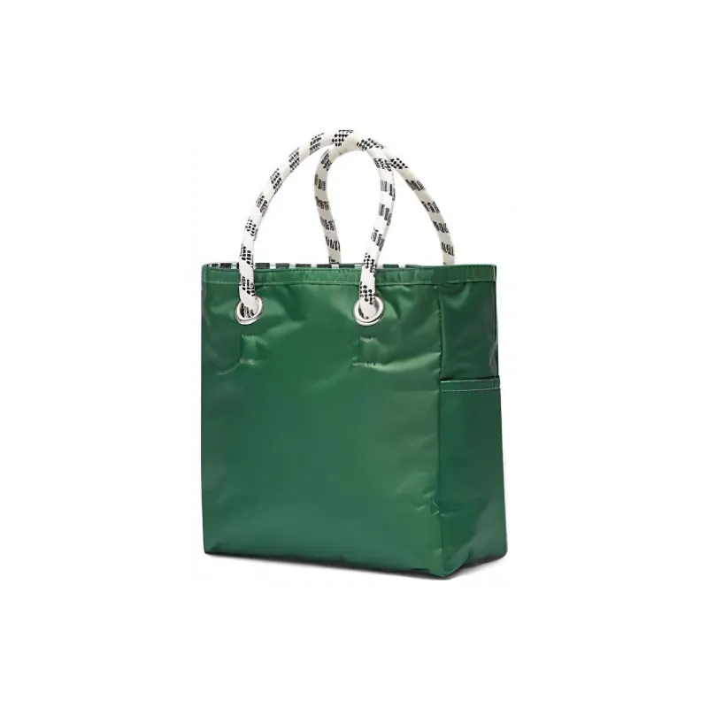 Skechers LeSportsac Collaboration Fabric Tote Bag, Shopping Bag, Shoulder Bag, Handbag Tubas Unisex Dark Green-3