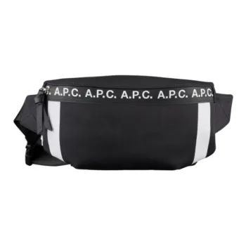 A.P.C Cotton Fanny Pack Men's Black