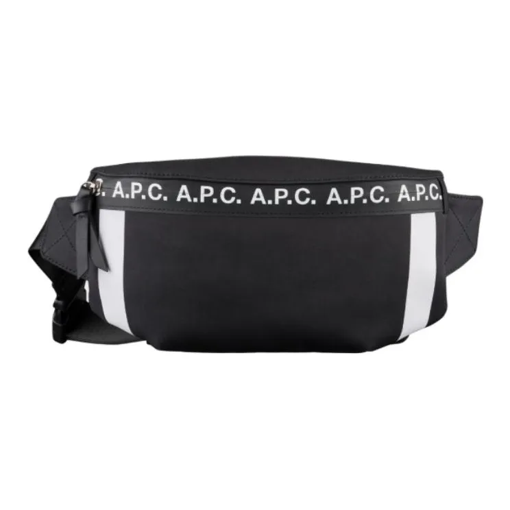 A.P.C Cotton Fanny Pack Men's Black-0