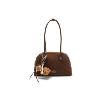 MZ HOUGE Pu Fall And Winter Shoulder Bag Advanced Touch Shoulder Bag Regular Women's Coffee