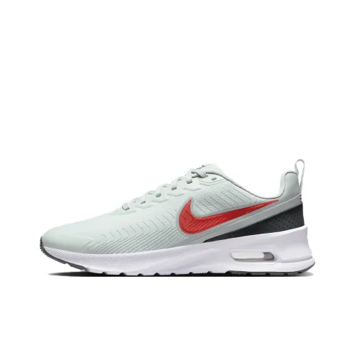 Nike Air Max Nuaxis Light Silver Light Pumice White Picante Red