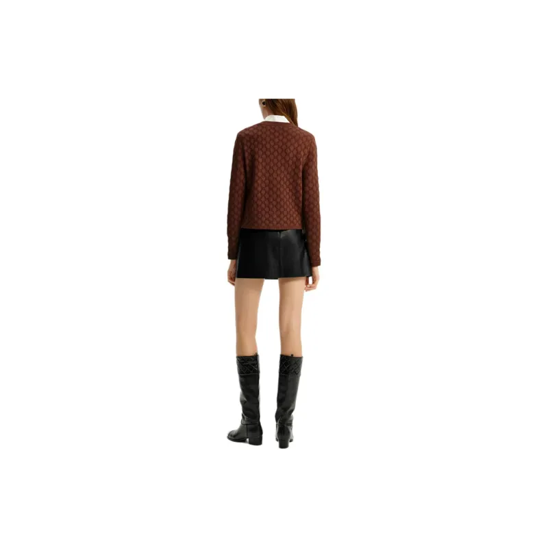 KARL LAGERFELD FW24 Knitwear Women's Coffee-2