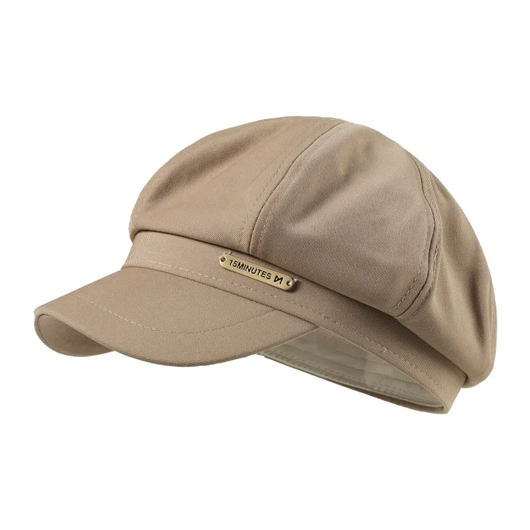 15 MINS Cotton Berets Unisex Multiple Colors-4