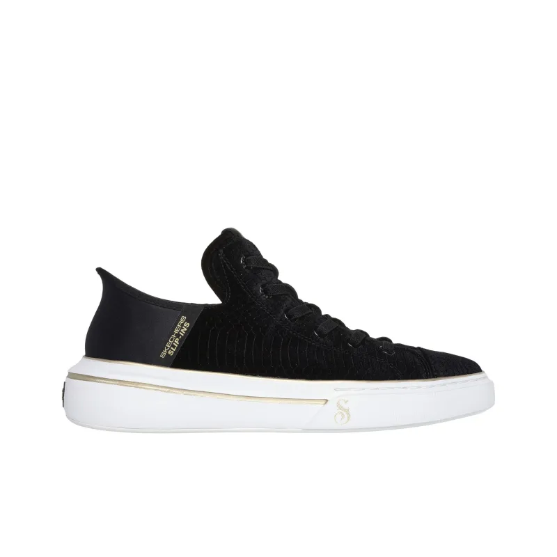 Snoop Dogg x Skechers Slip Ins Anti-Slip Wear-Resistant Low-Top Casual Shoes Men's Black-1