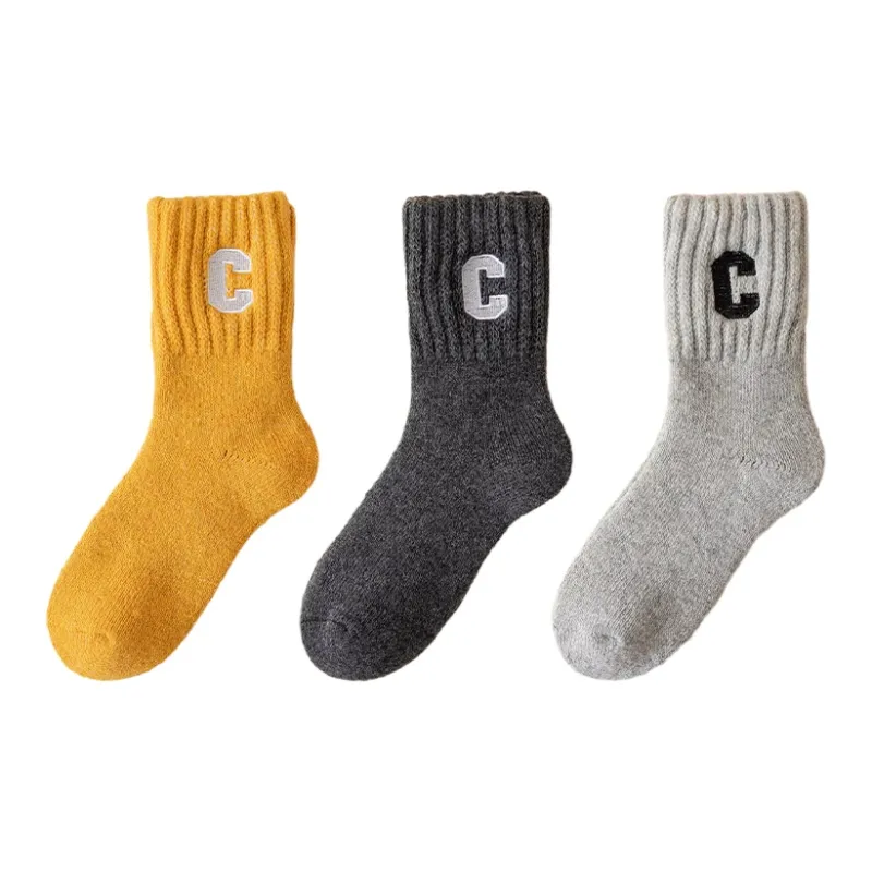MIIOW Mid Calf Socks Women's Combo Set-4