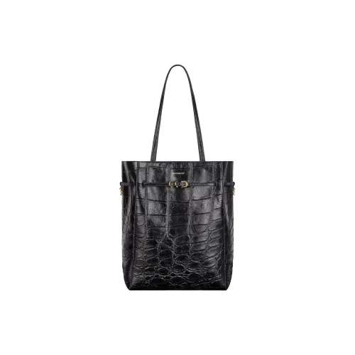 givenchy Skirts Voyou Calfskin Tote Bag Shopping Bag Handbag Shoulder Bag Medium Size Women's Black