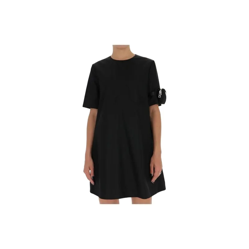 PRADA Pouch Sleeve T-Shirt Dress-3