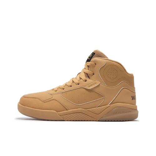 361° Winter Syndrome Anti Slip And Wear Resistant Warm High Top Casual Shoes Men's Brown