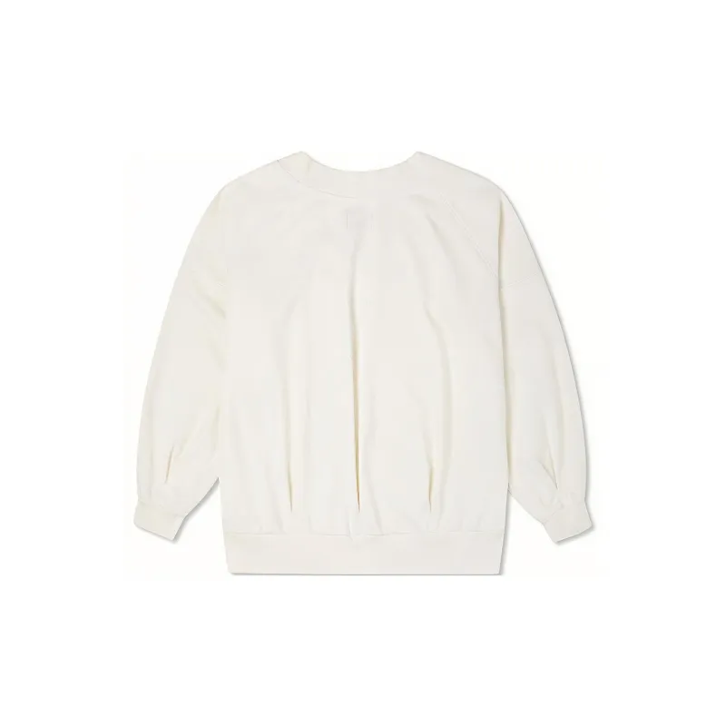 Converse Sweatshirt Women's White-1