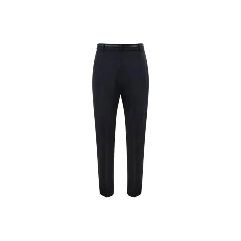MaxMara Studio Max Mara Belted High Waist Trousers-1