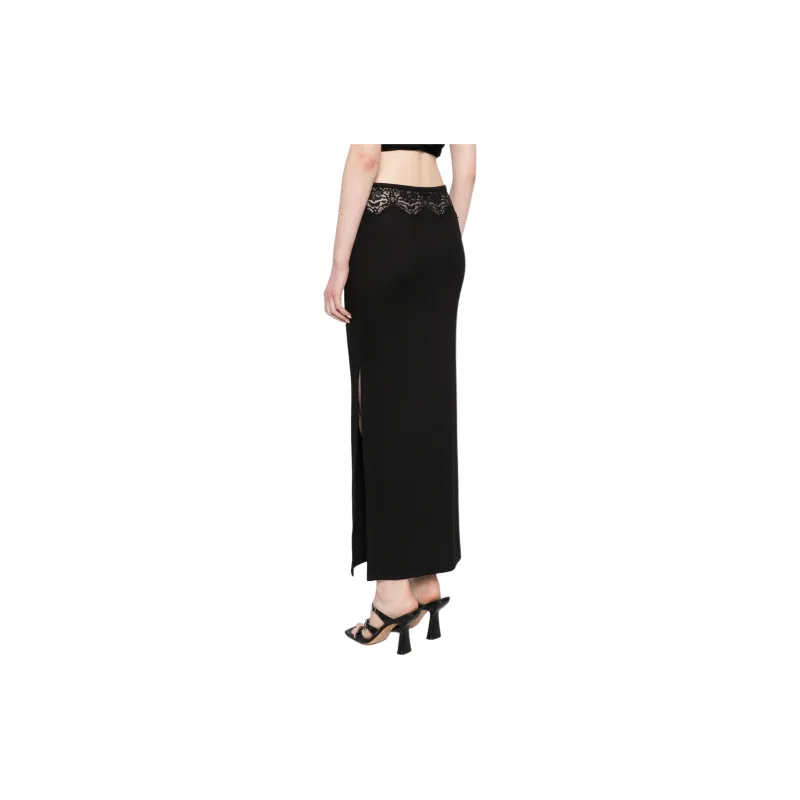 Christopher Esber Lace Inset Skirt-3