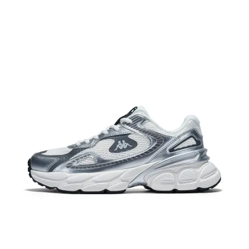 Kappa Wear Resistant Running Shoes Unisex Milk White