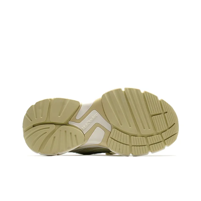 Mule Donkey Lightweight Height Increasing Low Top Chunky Sneakers Unisex Custard-6