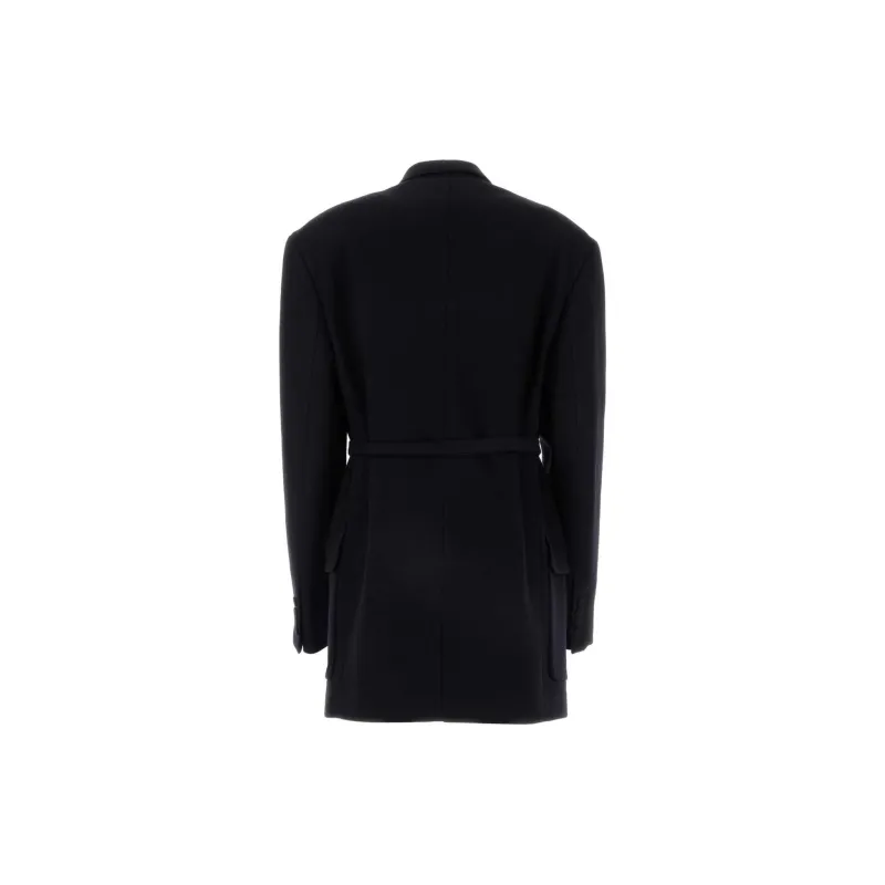 DRIES VAN NOTEN Bless Embroidered Jacket 'Navy'-1
