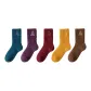 C Set-Blue+Purple+Burgundy+Ginger Yellow+Dark Brown (5 Pack)