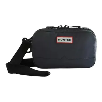 HUNTER Nylon Shoulder Bag, Crossbody Bag Unisex Navy Blue