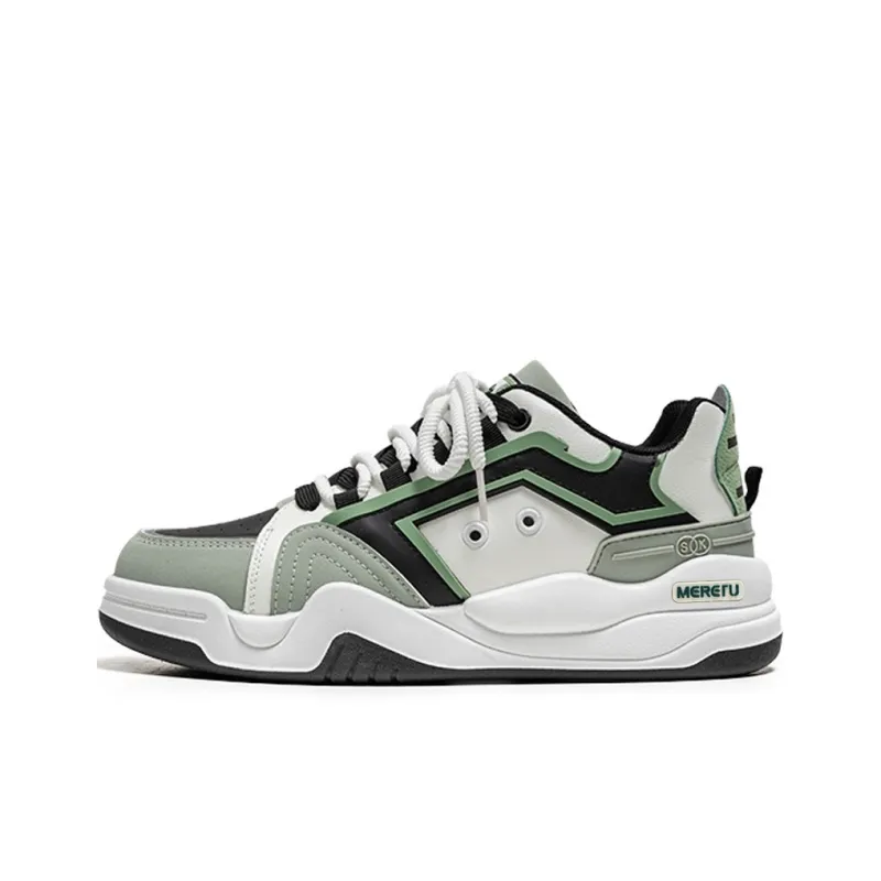 Meiretu Abrasion Resistant, Lightweight, And Breathable Low Top Skateboard Shoes Men's-5