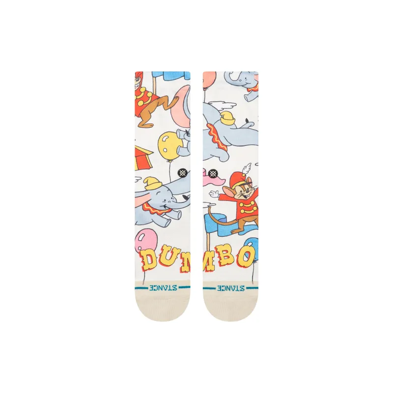 Stance x DISINI Mid Calf Socks Unisex Ecru-1
