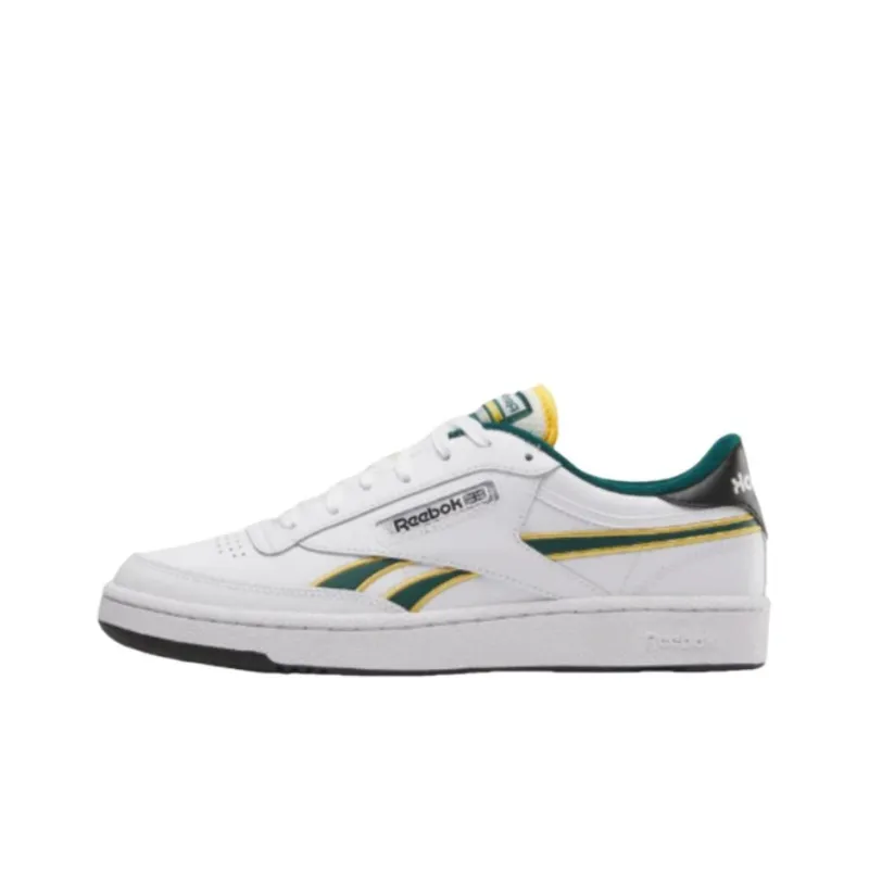 Reebok Club C Revenge White Fierce Gold Green-0