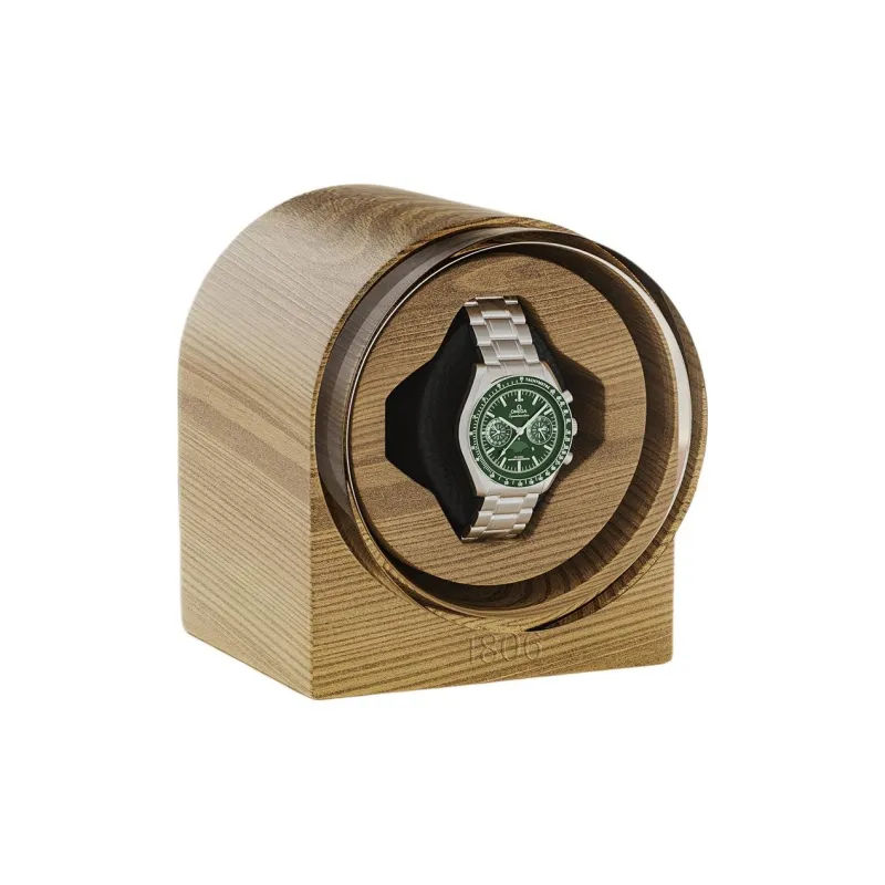 Brilliant Victory Gate Collection 1 Number Of Digits 2 Number Of Digits Watch Winder Walnut Wood Grain Timber Unisex-1
