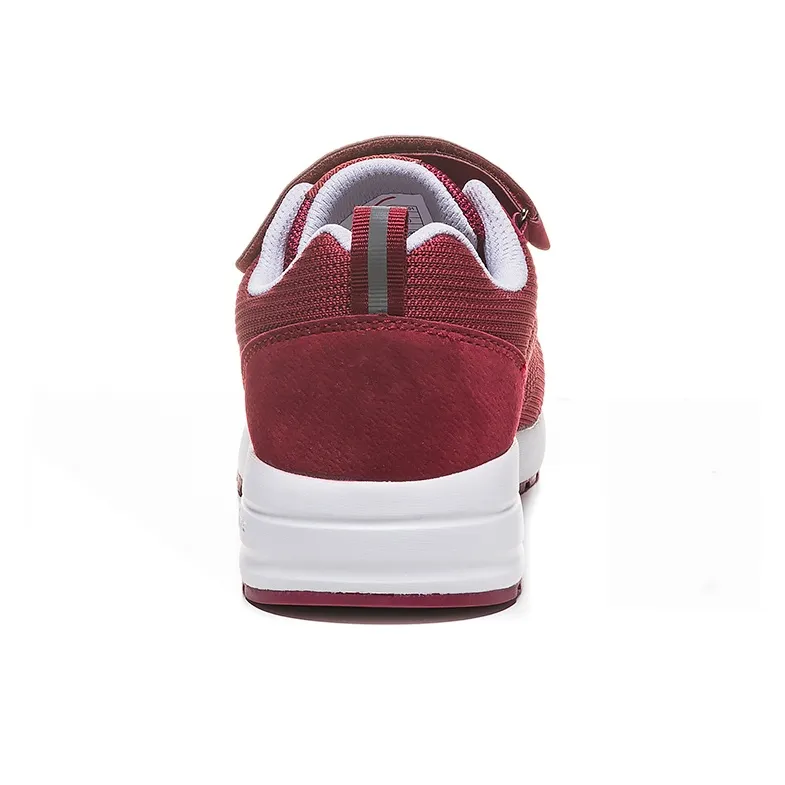 Warrior Wear Resistant Slip Resistant Low Top Casual Shoes Women's Red-3