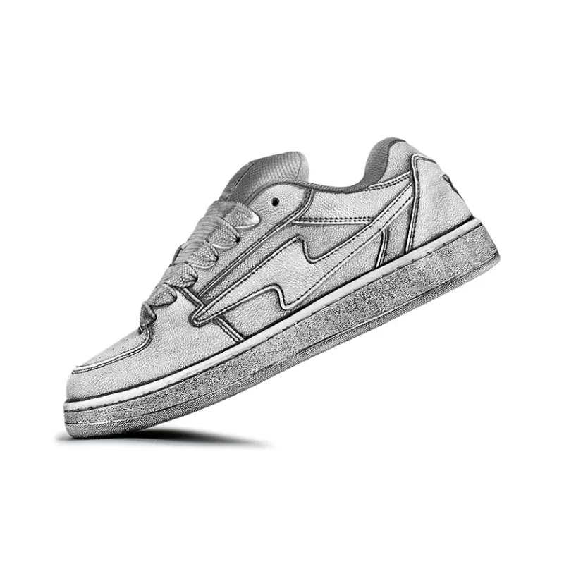 LuzaoT SUPER DRAG Skateboard Shoes Unisex Low Top-2