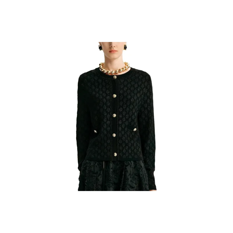 KARL LAGERFELD FW24 Knitwear Women's Black-3