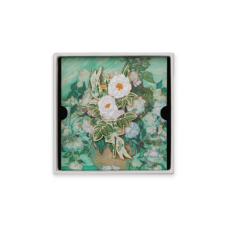 Daparo Yeung Metal Enamel Brooches Unisex-1