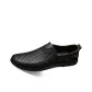 Black Cut-Out[Leather Shoe Size: Athletic Shoes 41 = Size 40 in This Model]