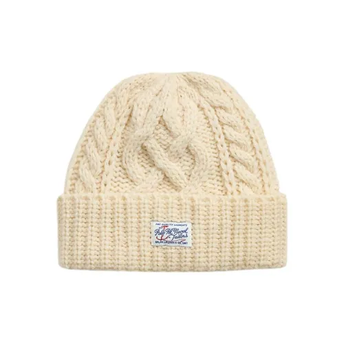 Polo Ralph Lauren Milu Wool Beanies Women's Beige