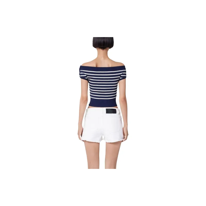 AMIPARIS Sailor Top 'Blue/White'-4