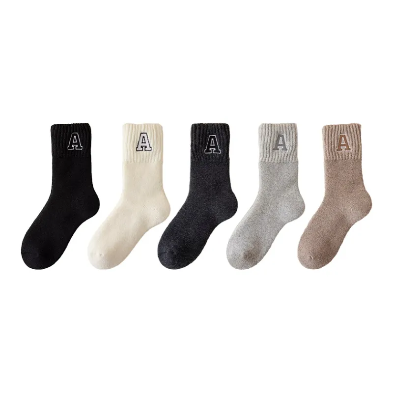 MIIOW Mid Calf Socks Women's Combo Set-6