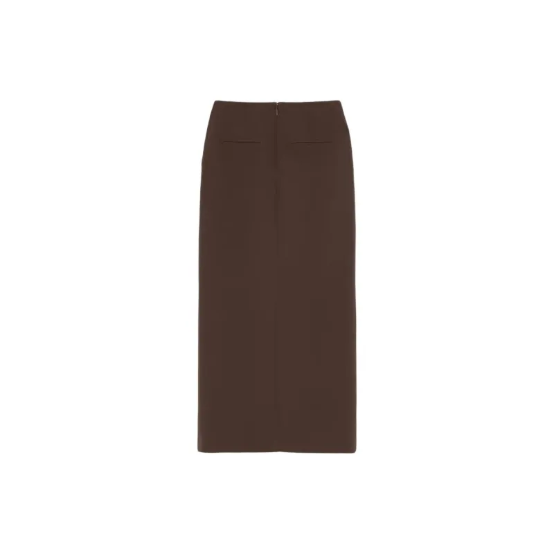 PINKO Stretch Midi Pencil Skirt-1