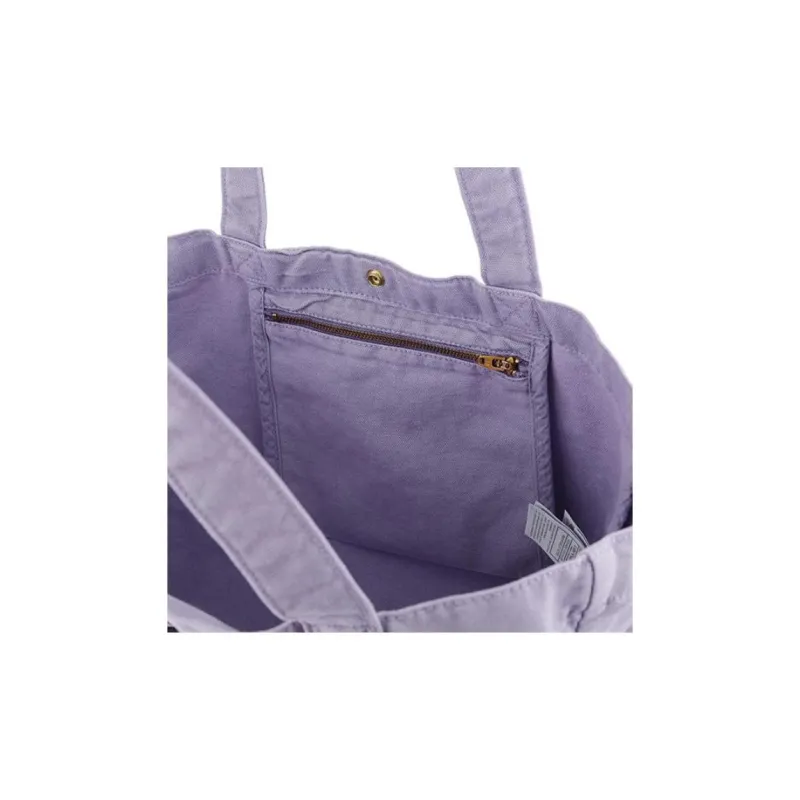 Carhartt WIP Organic Cotton Canvas Bag, Tote Bag, Shopping Bag, Shoulder Bag, Handbag Regular Men's Purple/Taro Purple-4