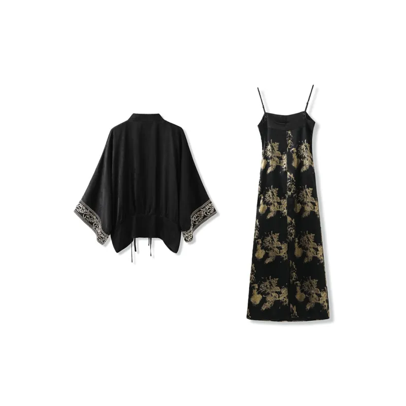 CHARM PICK Skirt Set Women's Black-1