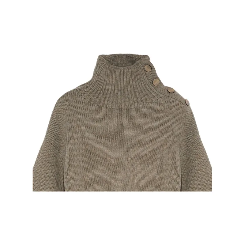 Yves Salomon Cropped Knit Jumper-2