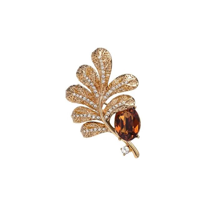 Eternelle Austrian Crystal Brooches Women's-2